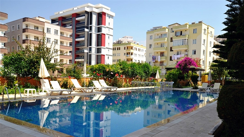 Меблированная квартира планировки 2+1 в районе Махмутлар