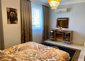 Меблированная квартира планировки 2+1 в районе Махмутлар