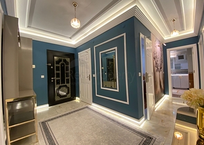 Меблированная квартира планировки 2+1 в районе Махмутлар