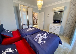 Меблированная квартира планировки 2+1 в районе Махмутлар