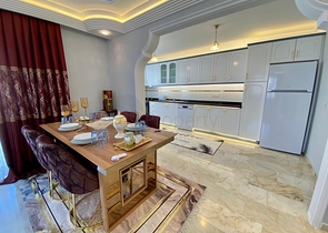 Меблированная квартира планировки 2+1 в районе Махмутлар