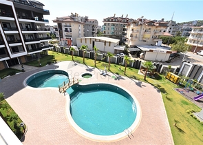 Двухкомнатная квартира в районе Оба