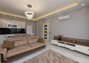 Трехкомнатная квартира с мебелью планировкой 2+1