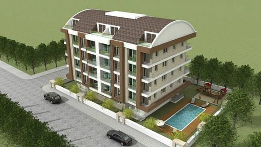 Дублекс в комплексе с сауной и бассейном за 65 000 евро в Коньялты!