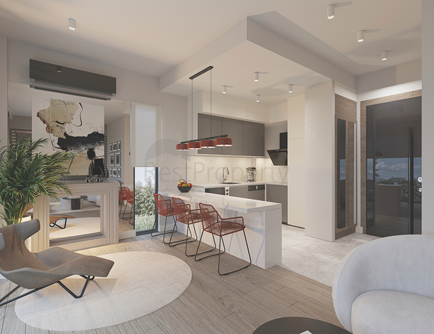 Виллы 3+1 и 4+1 в эко комплексе в окружении хвойного леса в районе Дортепе на восточной части Бодрума.