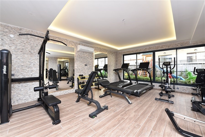 Квартира 1+1 в новом элитном жилом комплексе в 300 м от пляжа Клеопатры 