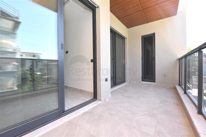 Квартира 1+1 в новом элитном жилом комплексе в 300 м от пляжа Клеопатры 