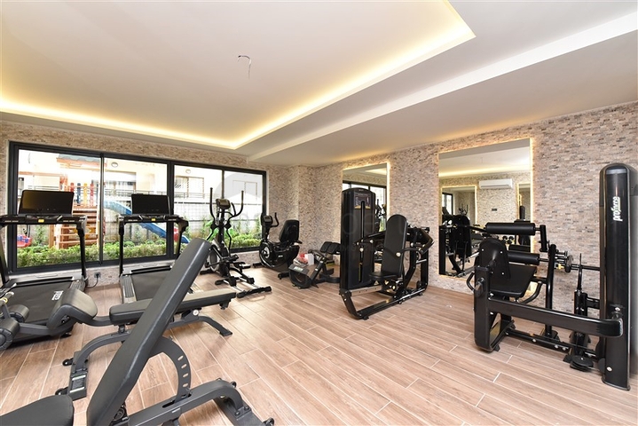 Квартира 1+1 в новом элитном жилом комплексе в 300 м от пляжа Клеопатры 