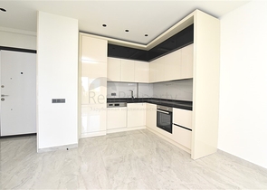 Квартира 1+1 в новом элитном жилом комплексе в 300 м от пляжа Клеопатры 