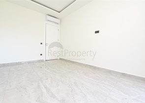 Квартира 1+1 в новом элитном жилом комплексе в 300 м от пляжа Клеопатры 