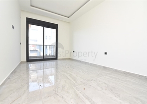 Квартира 1+1 в новом элитном жилом комплексе в 300 м от пляжа Клеопатры 