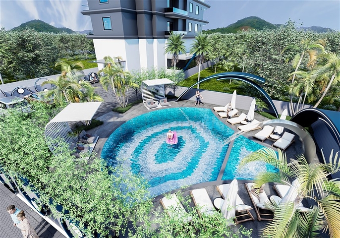 Клубный дом в районе Демирташ