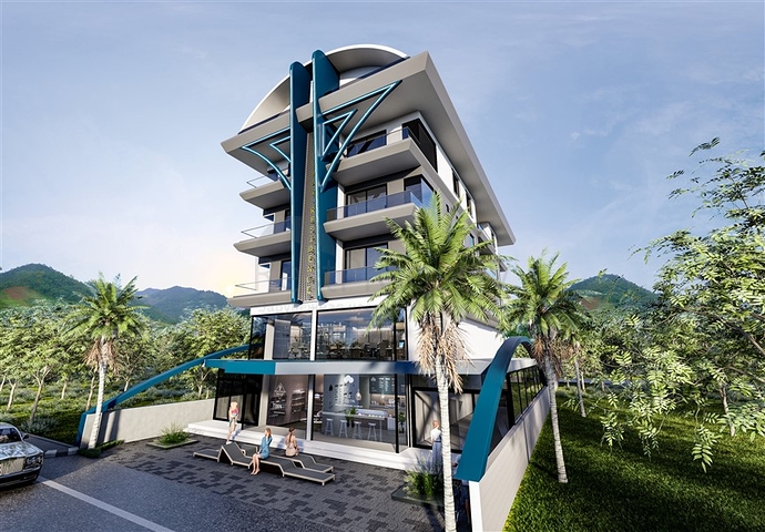 Клубный дом в районе Демирташ