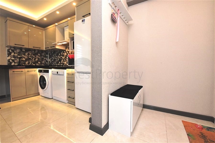 Двухкомнатная квартира в центре Алании