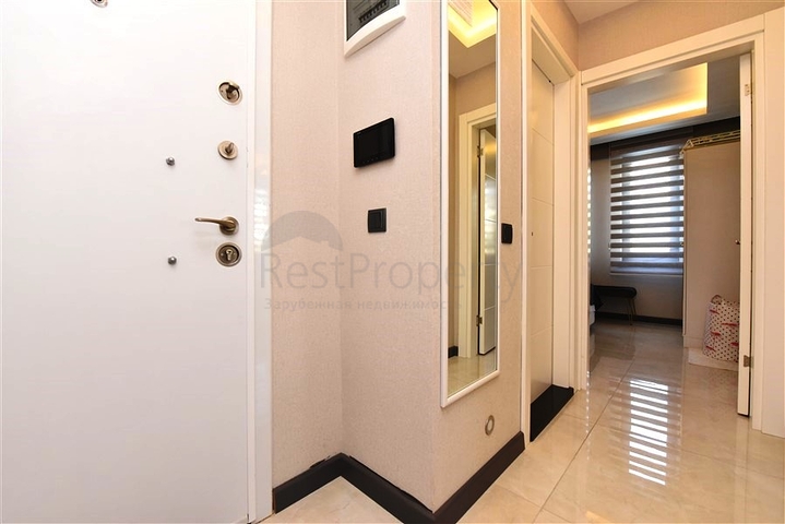 Двухкомнатная квартира в центре Алании