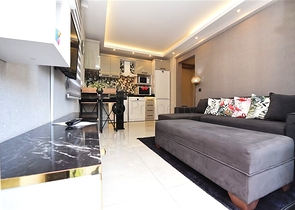 Двухкомнатная квартира в центре Алании