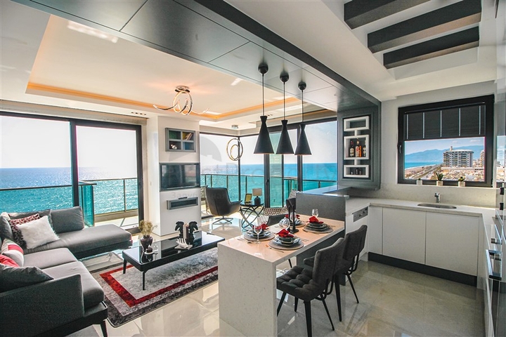 Видовая квартира на первой линии премиального комплекса