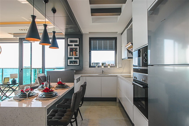 Видовая квартира на первой линии премиального комплекса