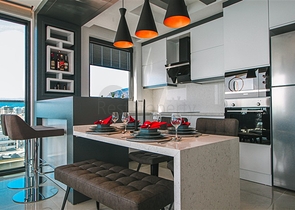 Видовая квартира на первой линии премиального комплекса