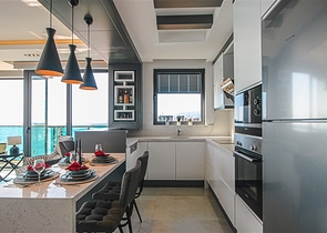 Видовая квартира на первой линии премиального комплекса