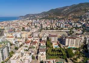 Двухкомнатная квартира в новом комплексе в районе Клеопатра