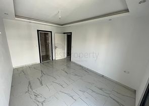 Квартира с видом на море в новом комплексе Махмутлара