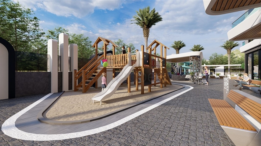 В продаже изумительный пентхаус 2+1 в районе Махмутлар 