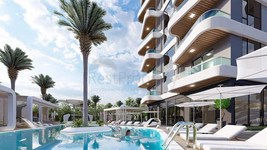 В продаже изумительный пентхаус 2+1 в районе Махмутлар 