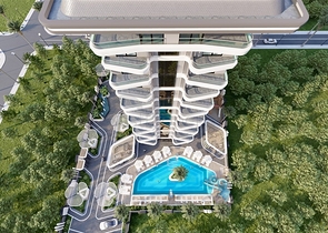 В продаже изумительный пентхаус 2+1 в районе Махмутлар 