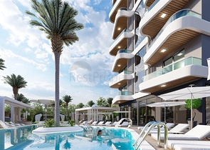 В продаже изумительный пентхаус 2+1 в районе Махмутлар 