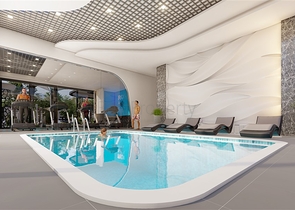 В продаже изумительный пентхаус 2+1 в районе Махмутлар 