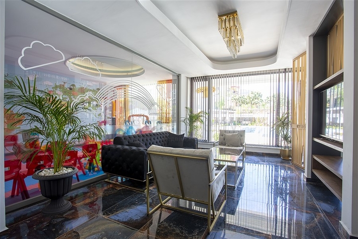 Квартира 2+1 от собственника с мебелью в престижном комплексе района Оба