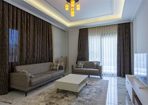 Квартира 2+1 от собственника с мебелью в престижном комплексе района Оба