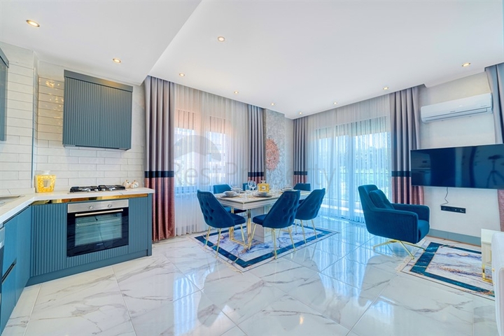 Пентхаус 2+1 в новом комплексе в районе Алании Оба