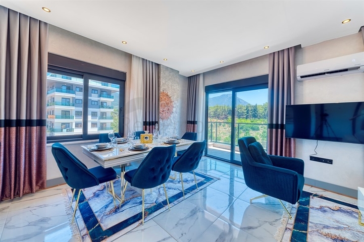 Пентхаус 2+1 в новом комплексе в районе Алании Оба