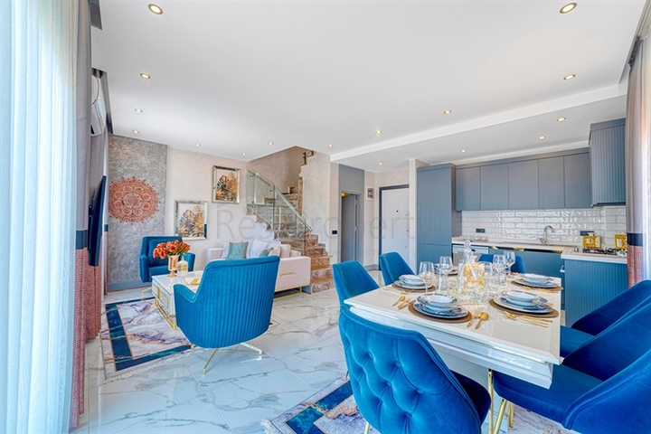 Пентхаус 2+1 в новом комплексе в районе Алании Оба