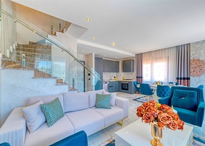 Пентхаус 2+1 в новом комплексе в районе Алании Оба