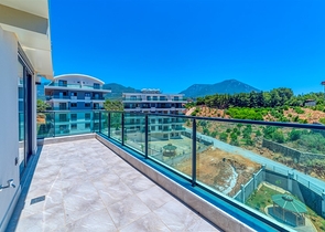 Пентхаус 2+1 в новом комплексе в районе Алании Оба