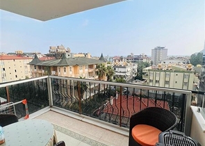 Меблированная квартира 1+1 в центре Алании