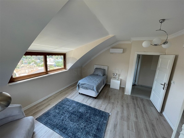 Пятикомнатный пентхаус в Авсалларе с видом на море