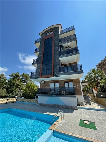 Пятикомнатный пентхаус в Авсалларе с видом на море