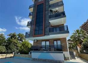 Пятикомнатный пентхаус в Авсалларе с видом на море