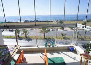 Четырехкомнатная квартира с видом на море в районе Кестель