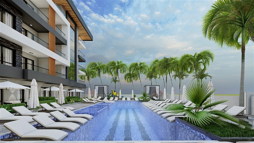 Апартаменты в новом комплексе в Оба