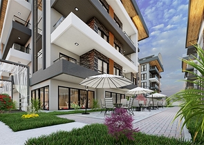 Апартаменты в новом комплексе в Оба