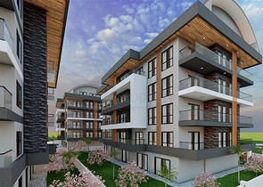 Апартаменты в новом комплексе в Оба