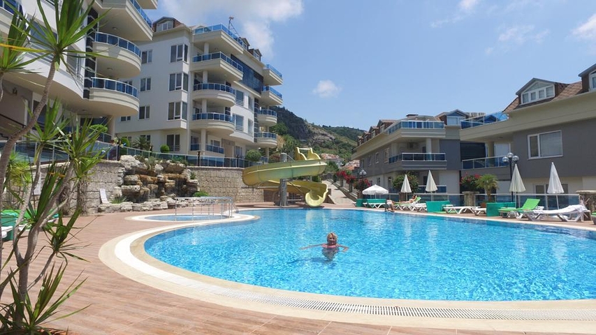 Меблированный пентхаус 4+1 на продажу в районе Клеопатра