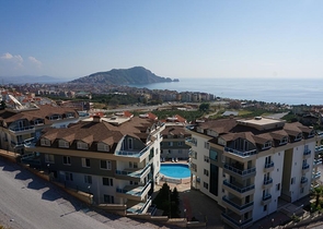 Меблированный пентхаус 4+1 на продажу в районе Клеопатра