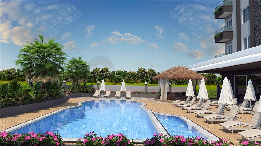 Новый проект районе пляжа Клеопатра в 200 м от моря