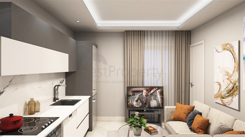 Новый проект районе пляжа Клеопатра в 200 м от моря